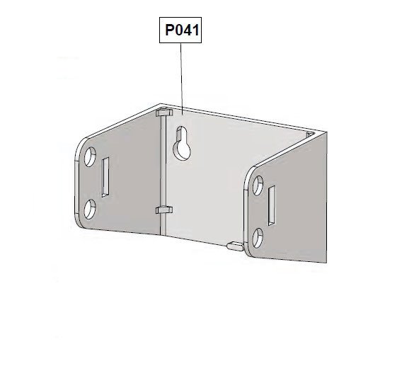 P041 - wall bracket for D25 series