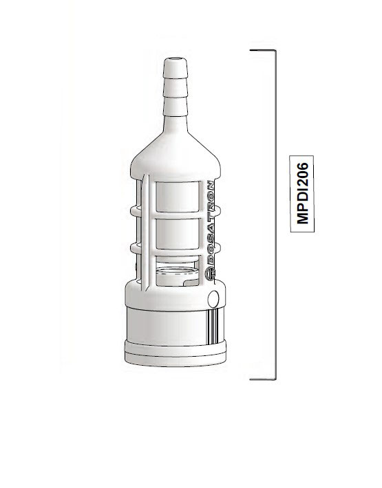 MPDI206 - Dosatron partial kit suction filter 6 x 8mm