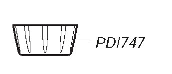 PDI747 - nut for dosing adjustment D3 series