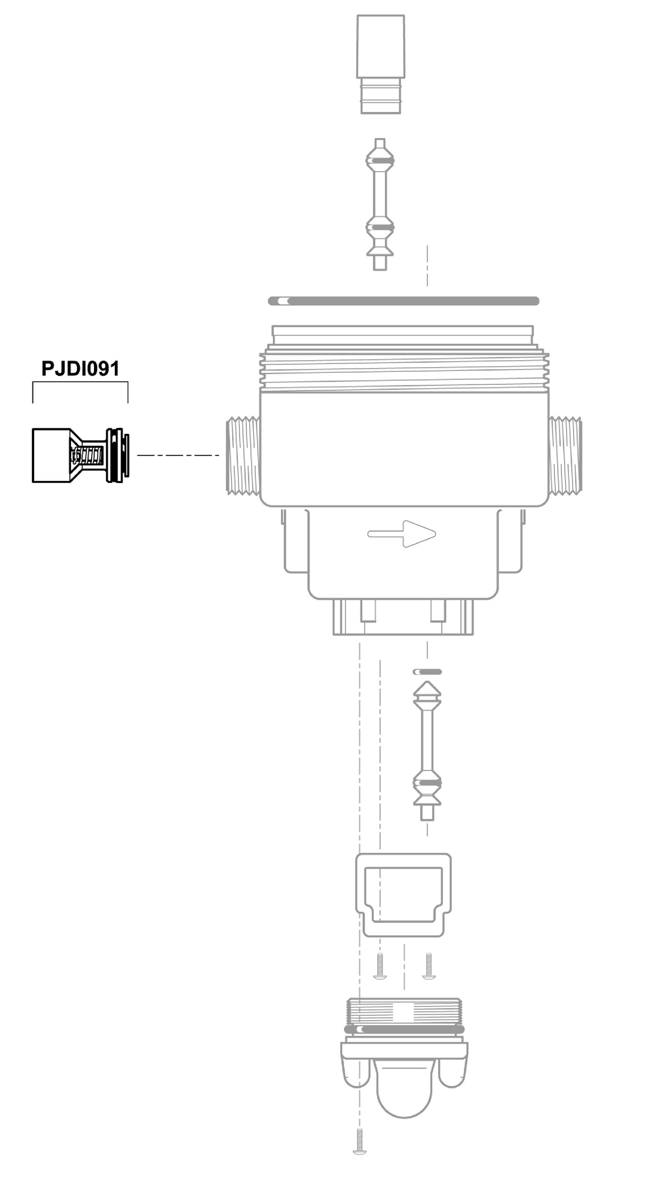 PJDI09HT - part kit safety valve D07 series