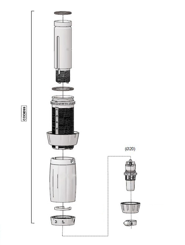 CDDI099VF - kit dosing part in VF for D9RE5