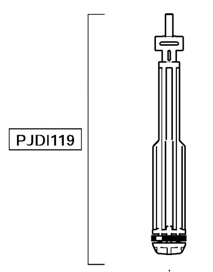 PJDI119VF - sub-assembly kit plunger complete with seal in VF version